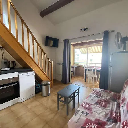 Mezzanine à 50m De La Plage, 5 Couchages, Parking - Fr-1-226-490 Sainte-Maxime